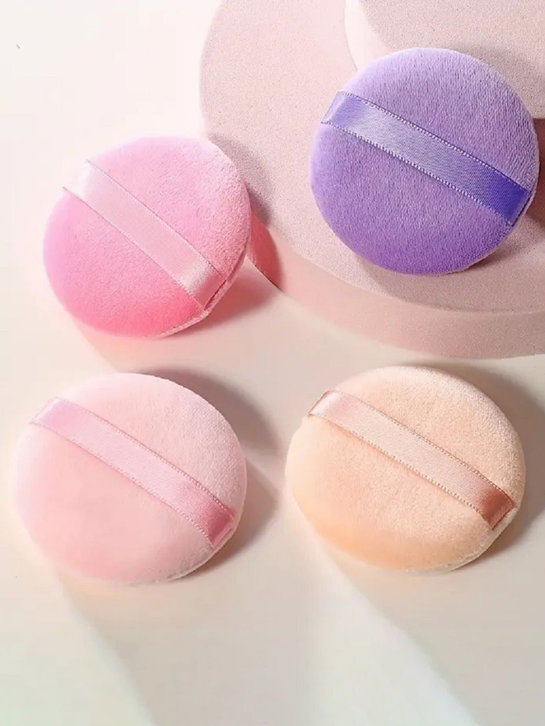 Facejewel Set Of 15 Soft Velvet Makeup Sponge Set