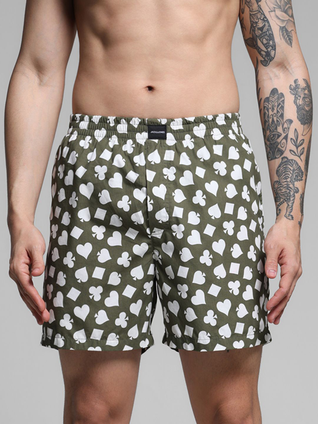 Jack & Jones Men Printed Pure Cotton Boxer- 9008058001