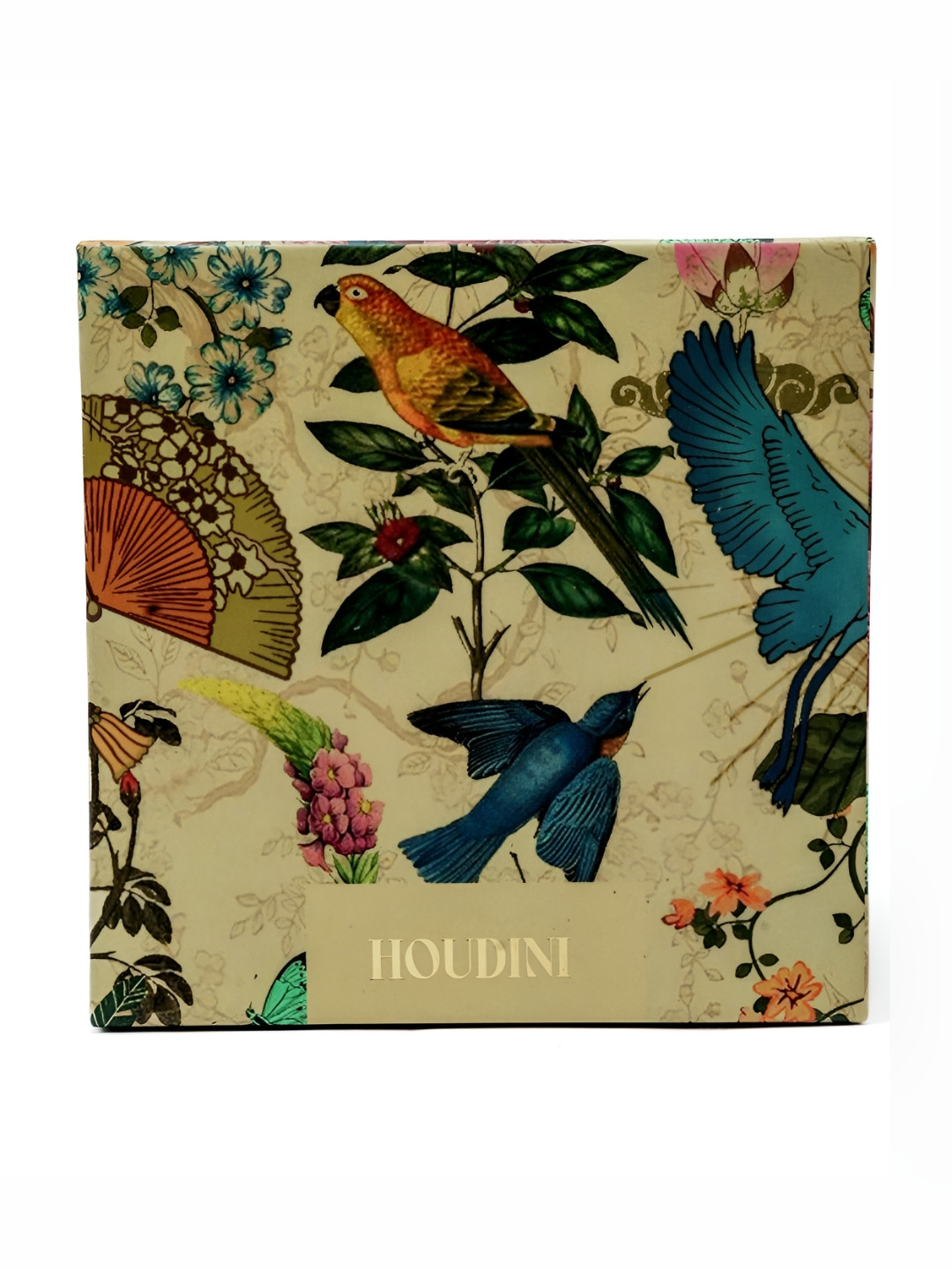 NOVO KOYO Houdini Bell Scented 2 Wick Scented Solid Geometric Regular Jar Candles