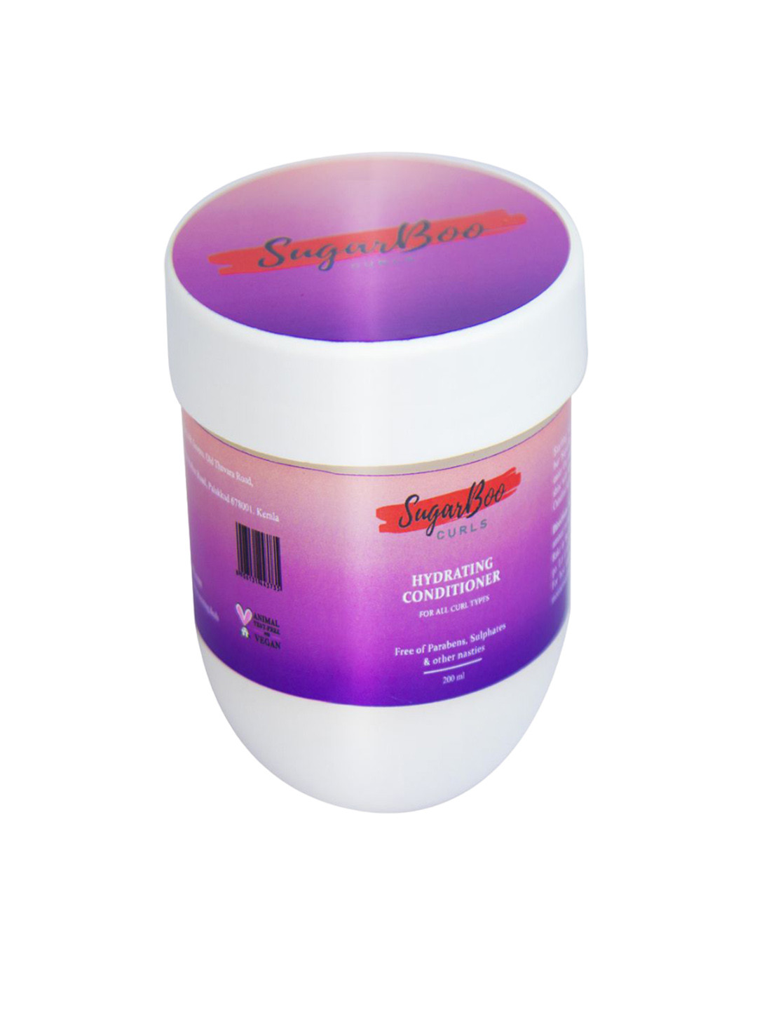 SugarBoo Curls Hydrating Conditioner With Shea Butter 200 ml