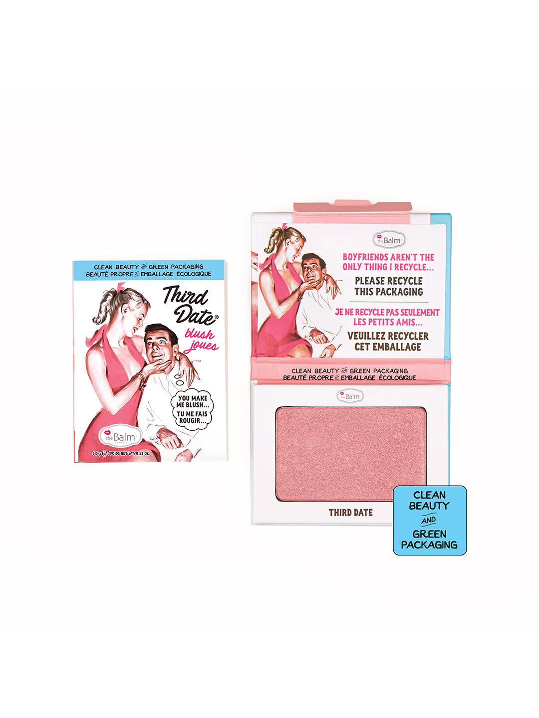 The Balm Blush With Jojoba Oil & Grapeseed Oil 6.5g - Third Date