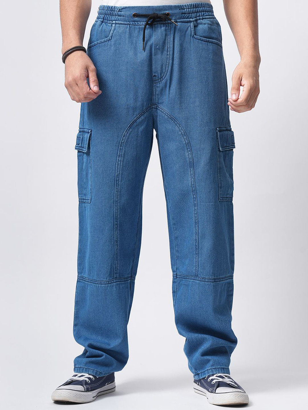 British Club Men Comfort Relaxed Fit Low-Rise Jeans