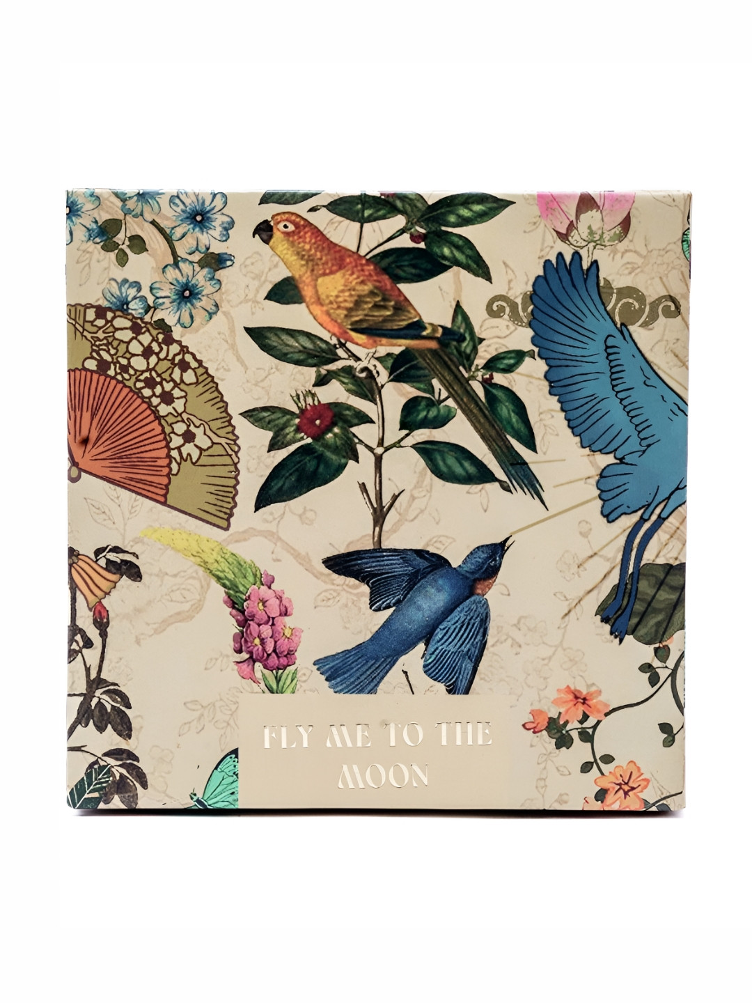 NOVO KOYO Fly Me To The Moon Bell 2 Wick Scented Solid Geometric Regular Jar Candles