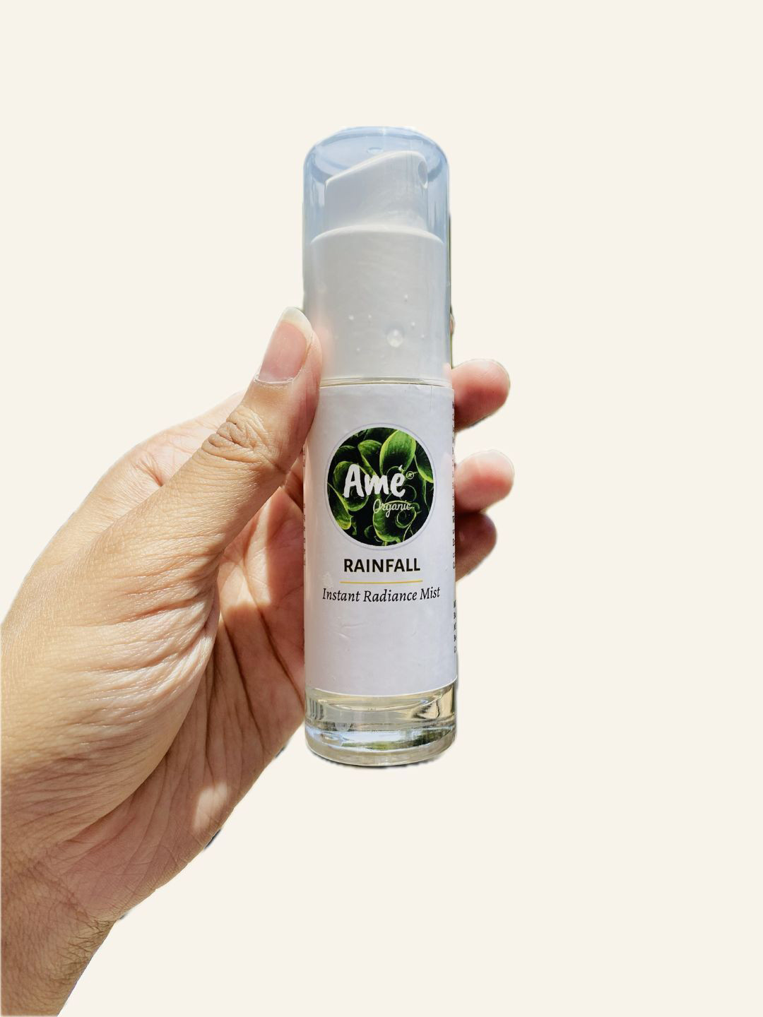 Ame Organic Rainfall Instant Skin Radiance Mist 30 ml