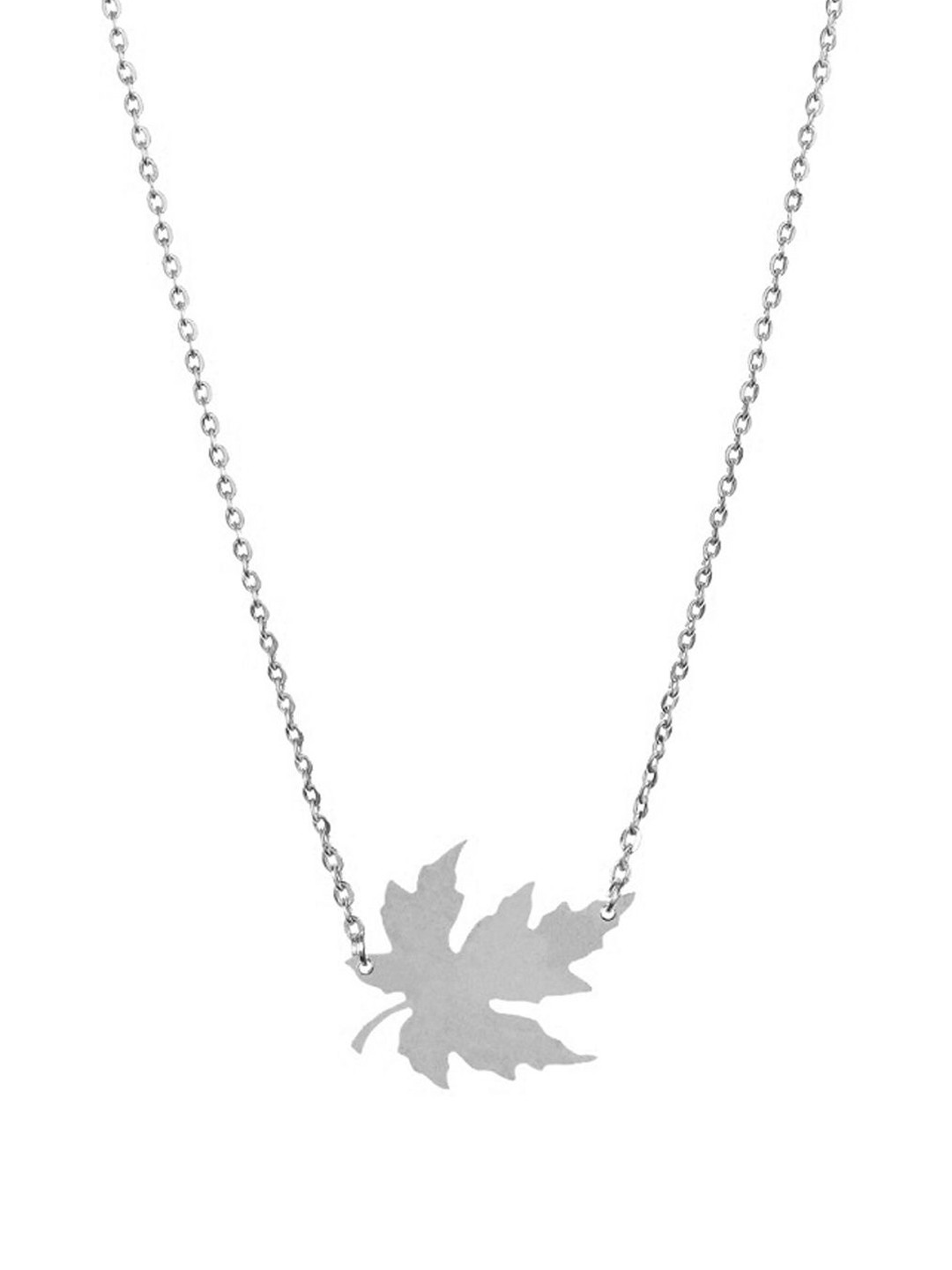 DressBerry Girls 925 Sterling Silver Mapel Pendant with Chain