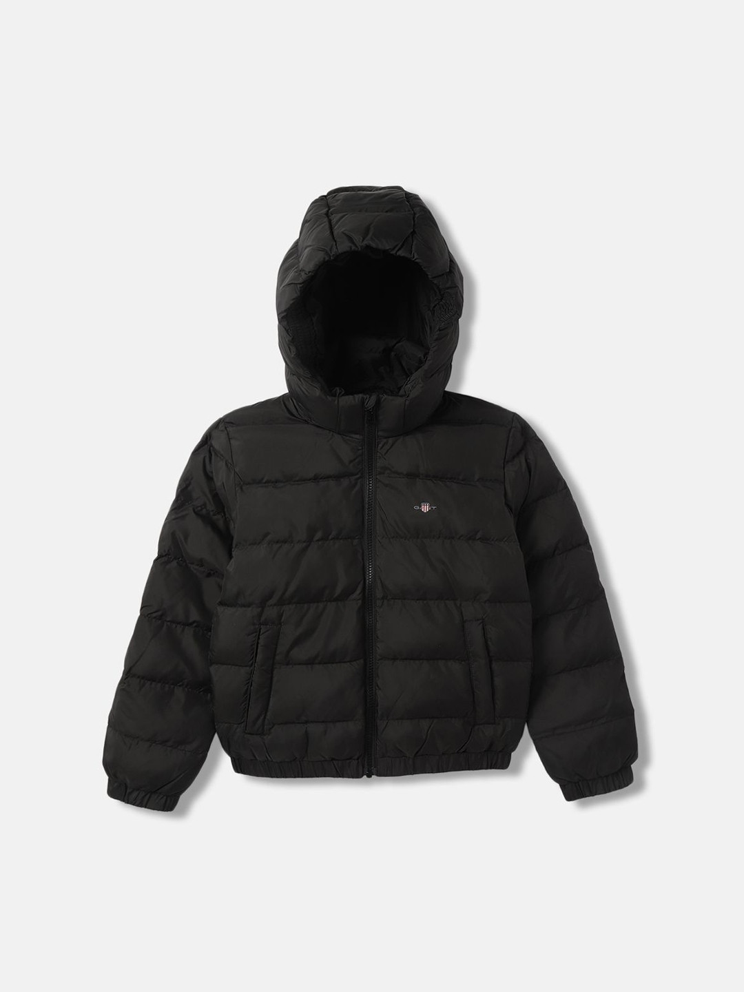 GANT Boys Solid Hooded Puffer Jacket