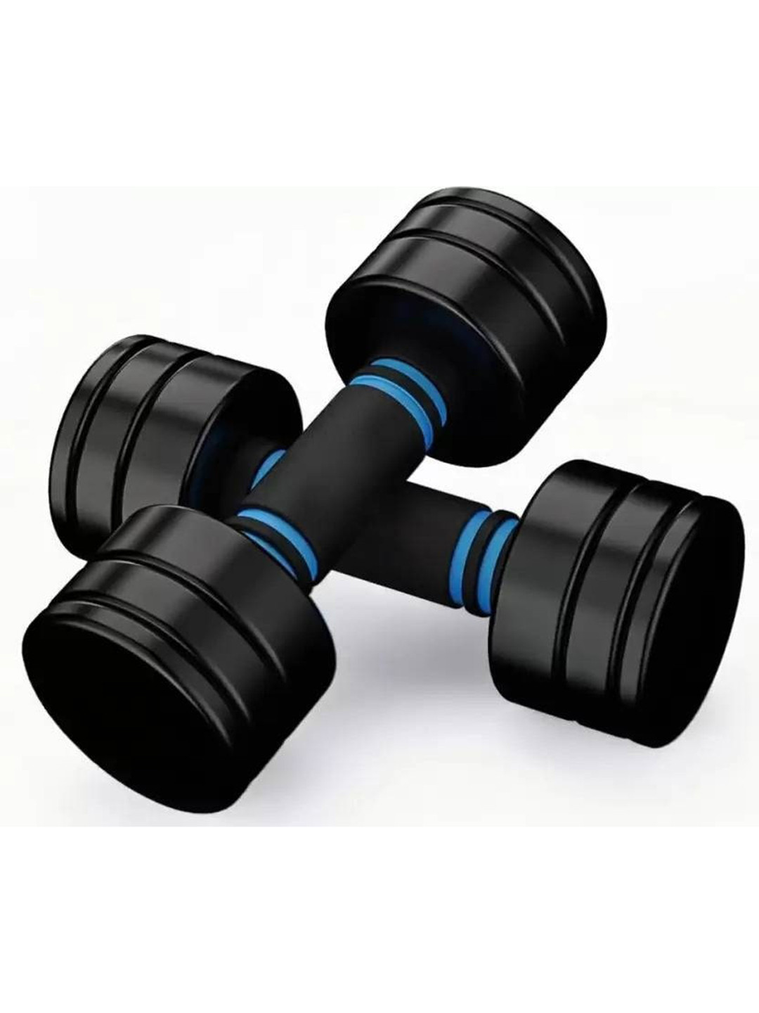HackerX Pack Of 2 Dumbbells 2 kg Each