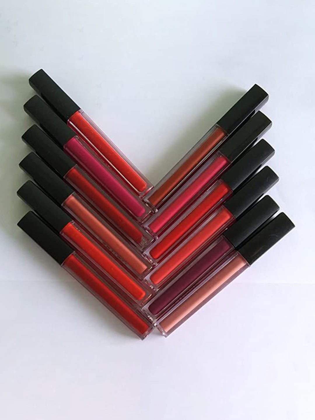 YELGO Set Of 12 Multicolor Liquid Lipsticks 60 ml