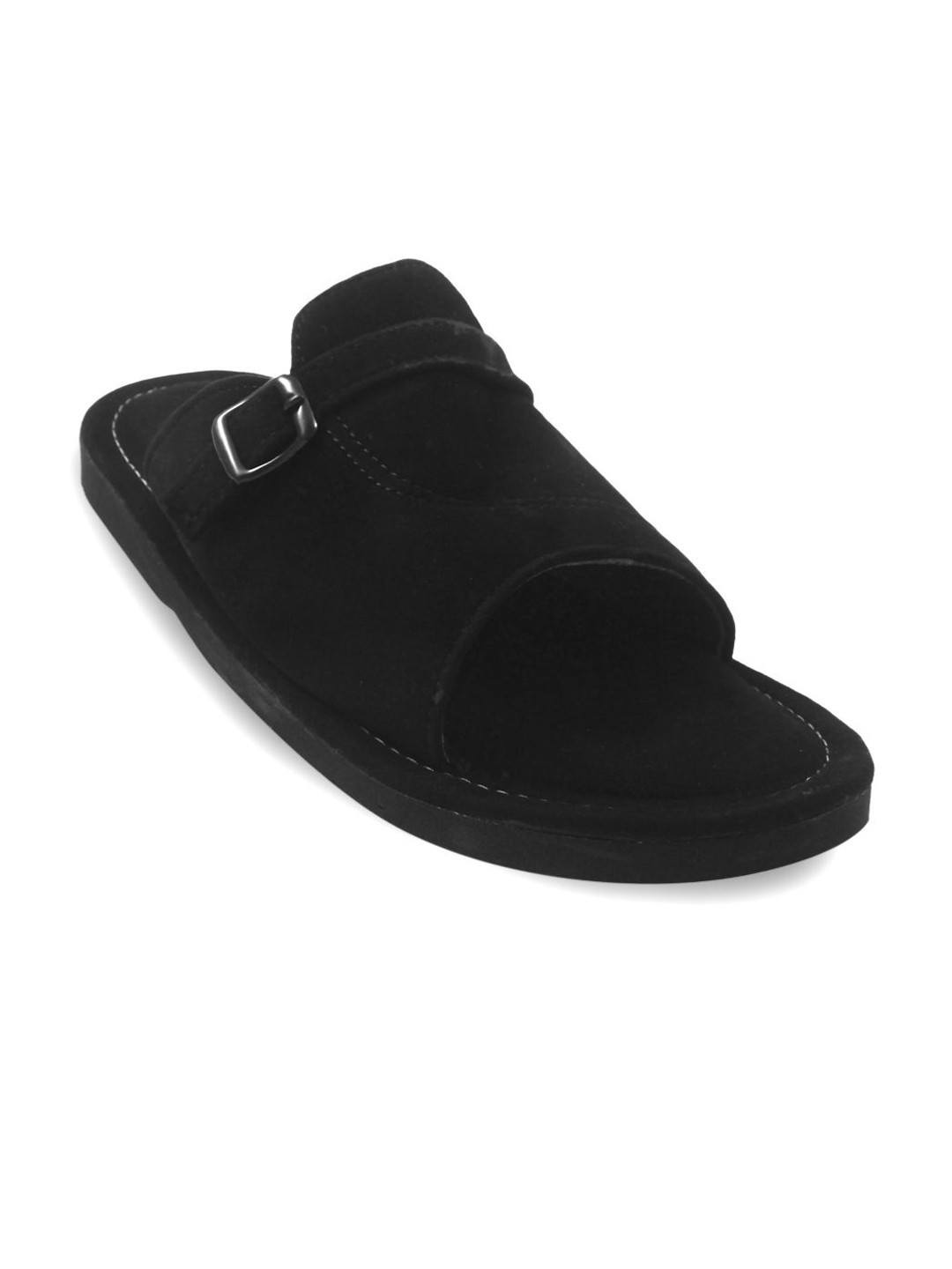 Apratim Men Slip-On Mules with Buckles Casual Flats