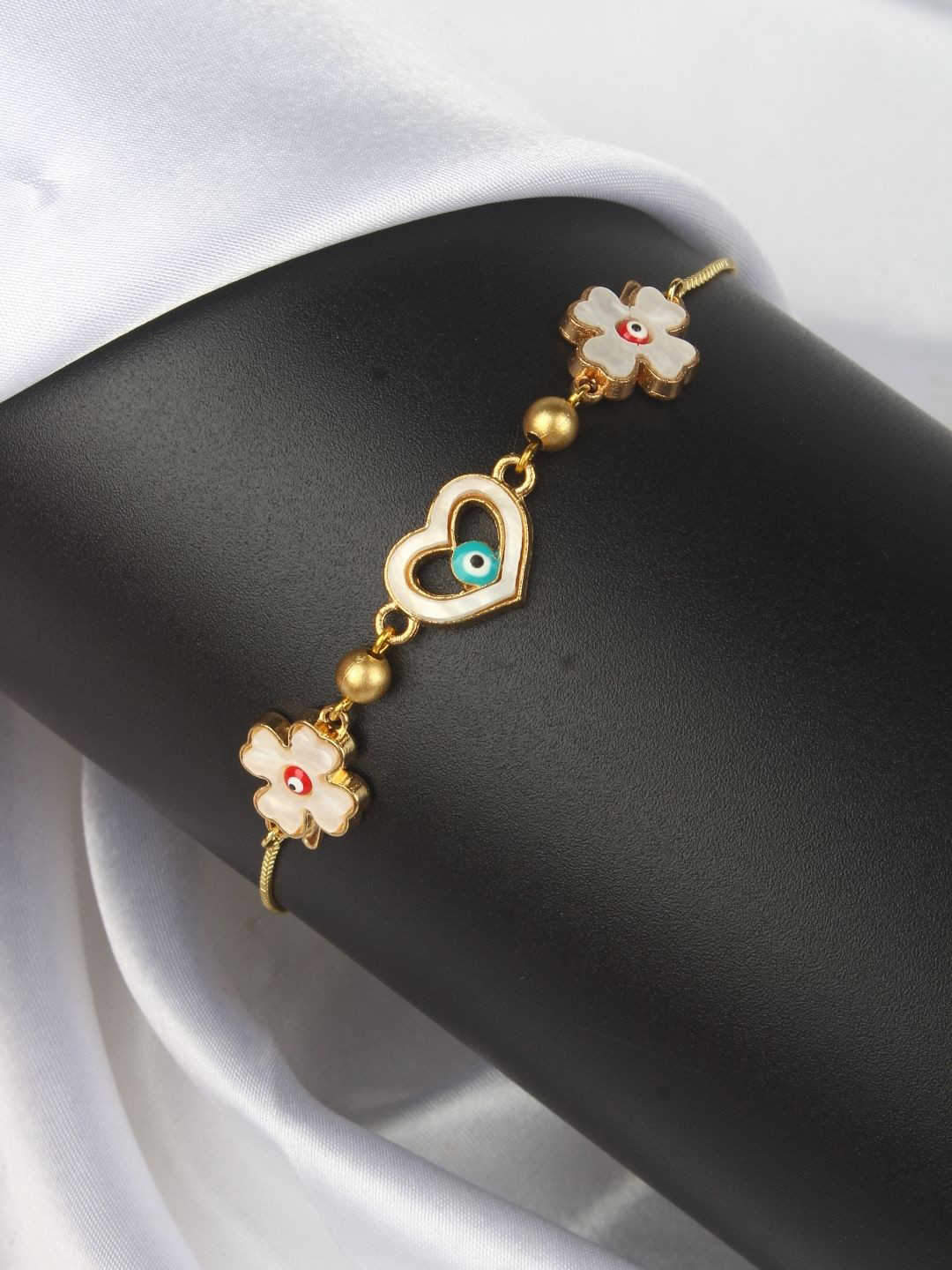 KPOP Gold Plated Charm Bracelet