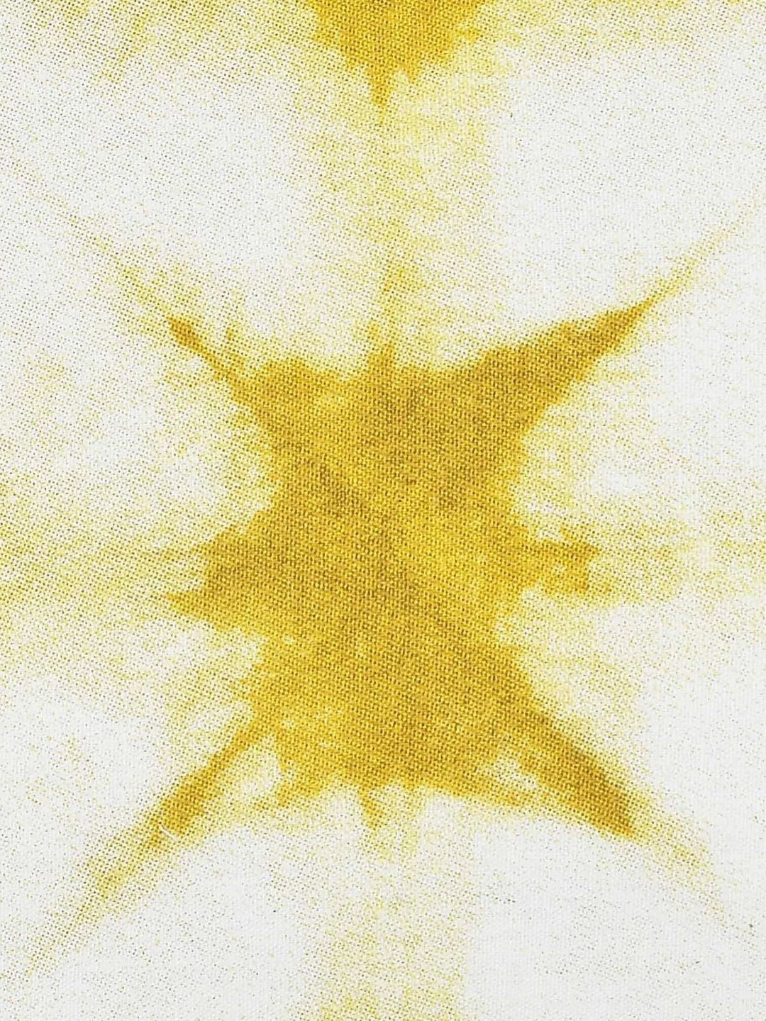 SASHAA WORLD White & Yellow Abstract Square Cushion Covers