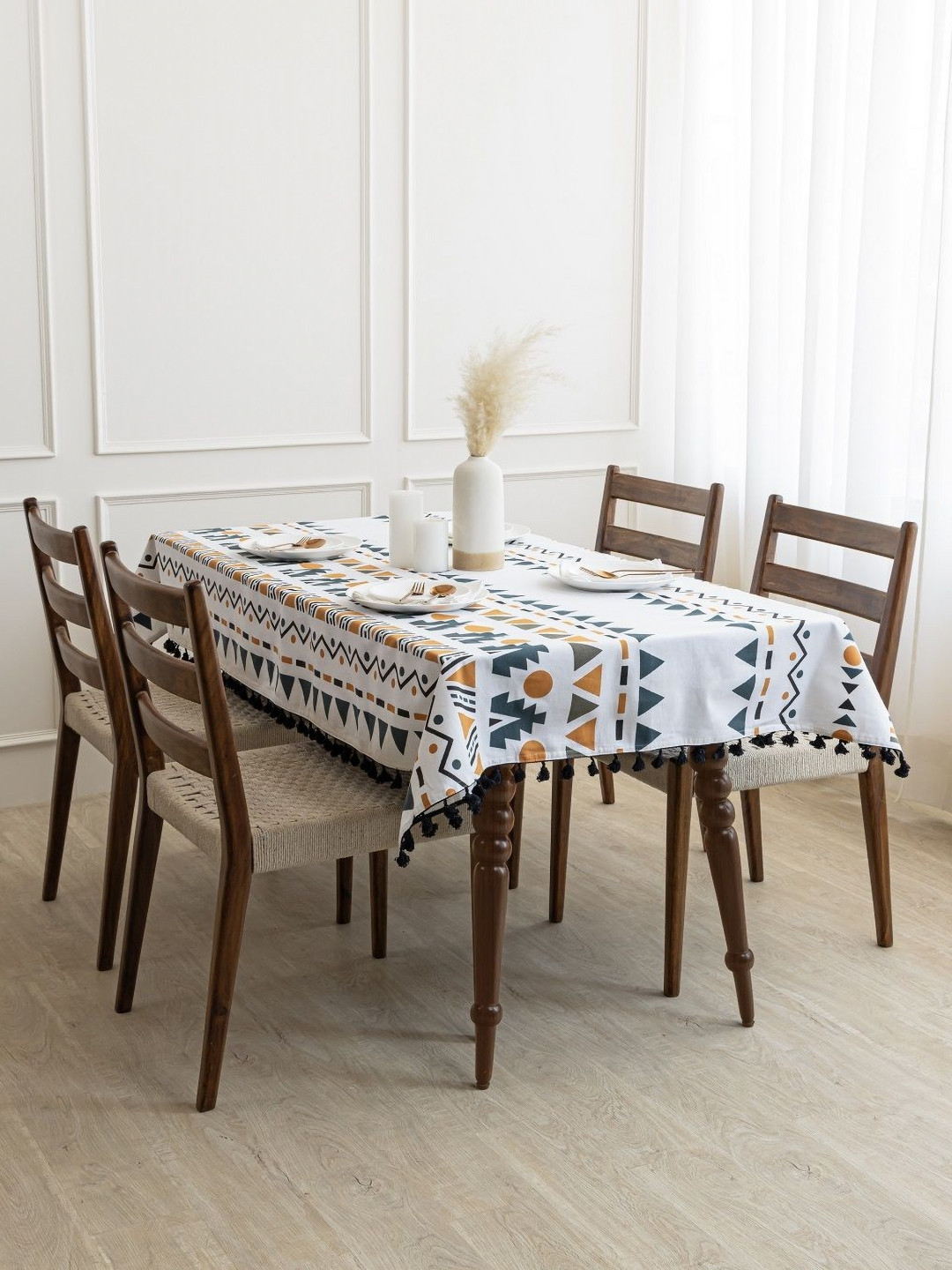 HOMEMONDE Unisex Teal Table Covers