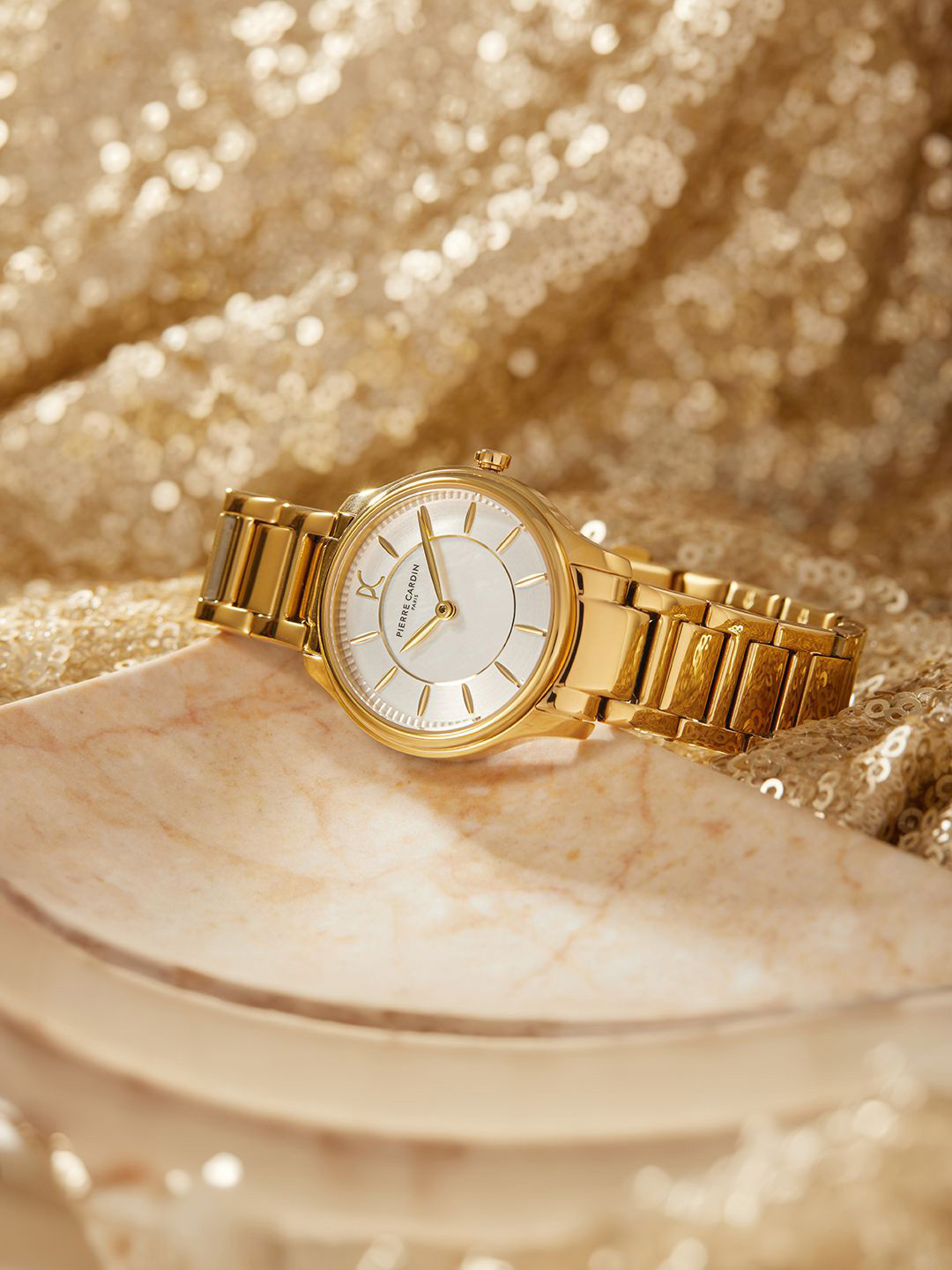 pierre cardin Women Dial & Stainless Steel Straps Analogue Watch CRV.0006