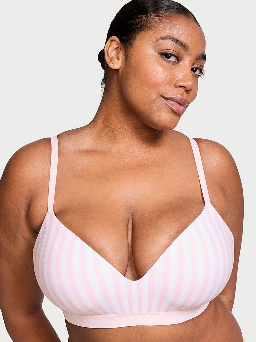 Victoria's Secret The T-shirt Lightly Lined Wireless Cotton Bra
