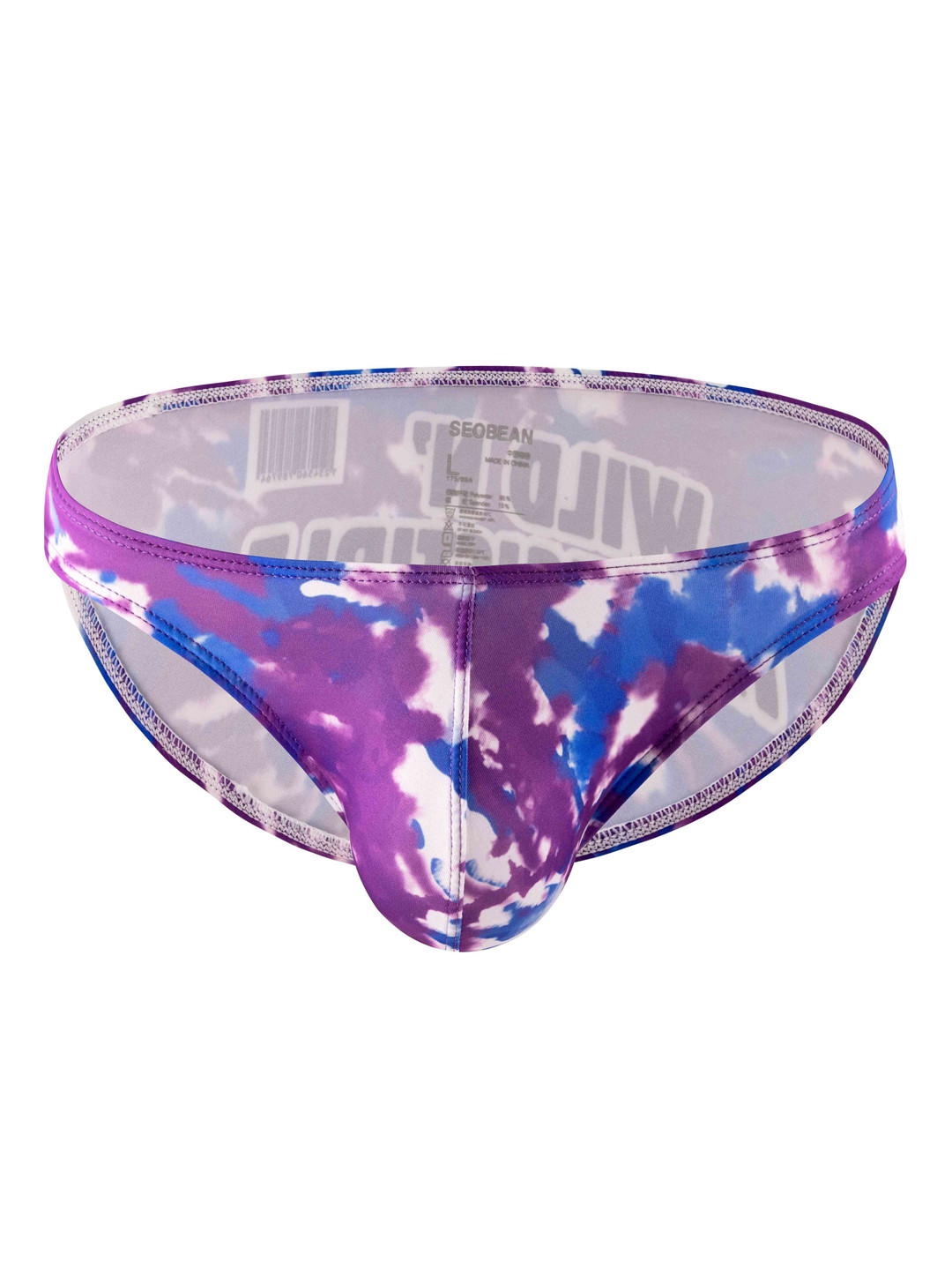 PANTEAZY Printed Basic Briefs HQAT-PB-MC-S-BL