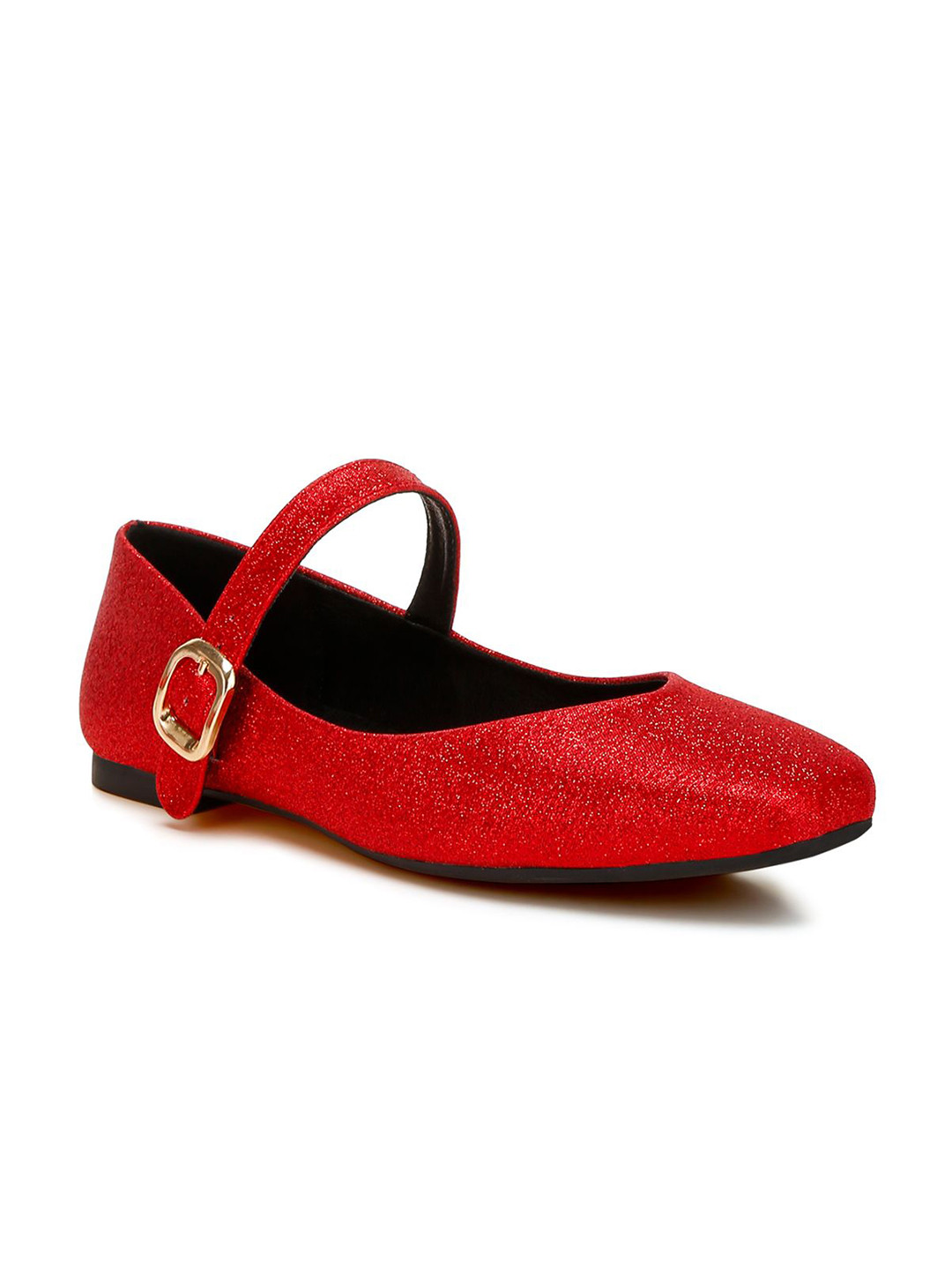 London Rag Women Leather Slip-On Mary Janes