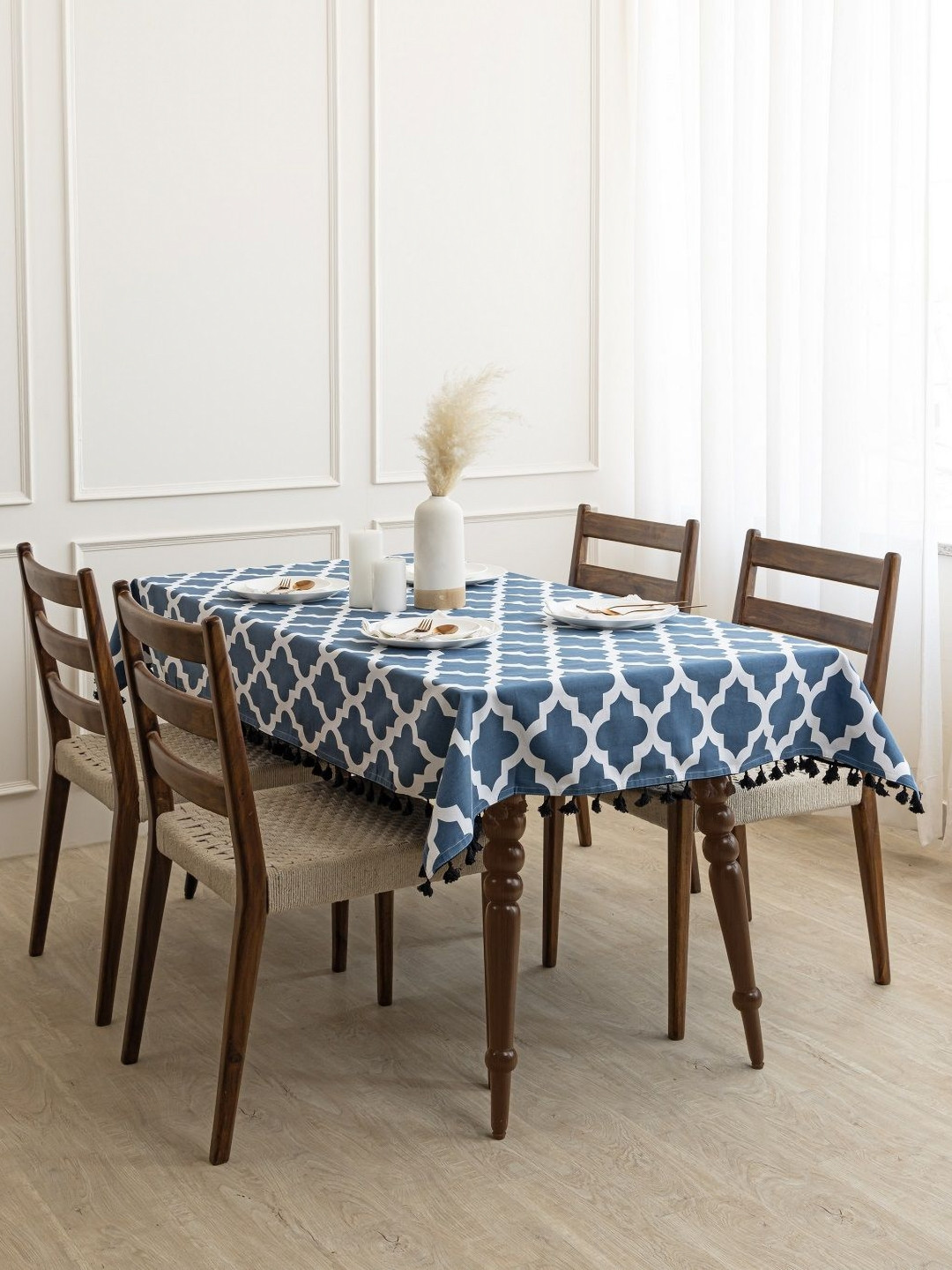 HOMEMONDE Unisex Blue Table Covers