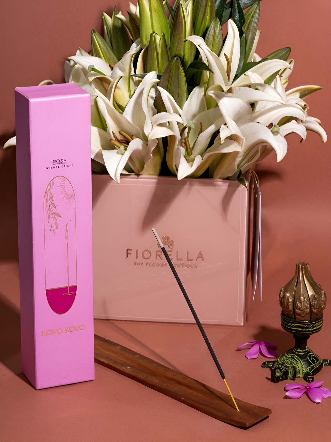NOVO KOYO Pink Rose Incense Sticks