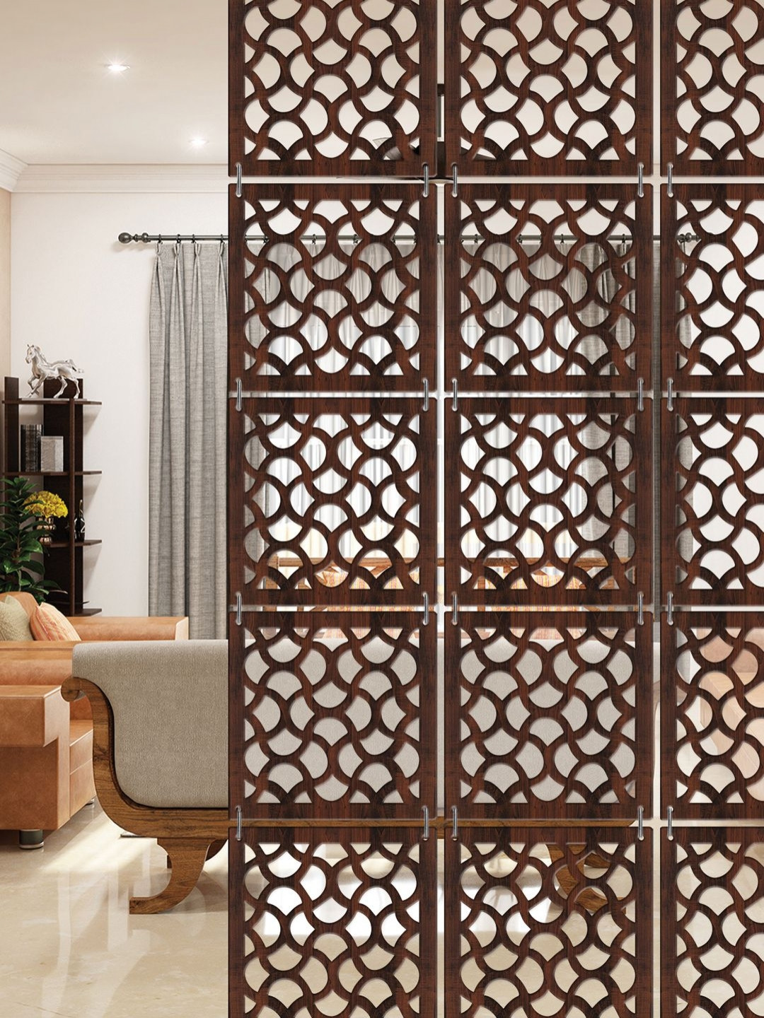 RANDOM Brown Window Blinds