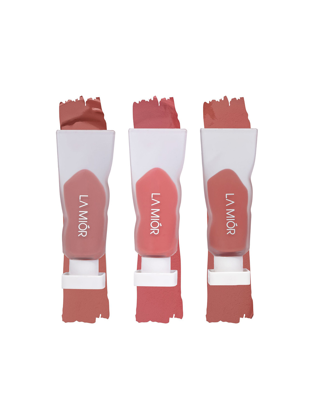 LAMIOR Set of 3 Velvet Liquid Lipstick - 5 ml Each - Spicy Not Icy