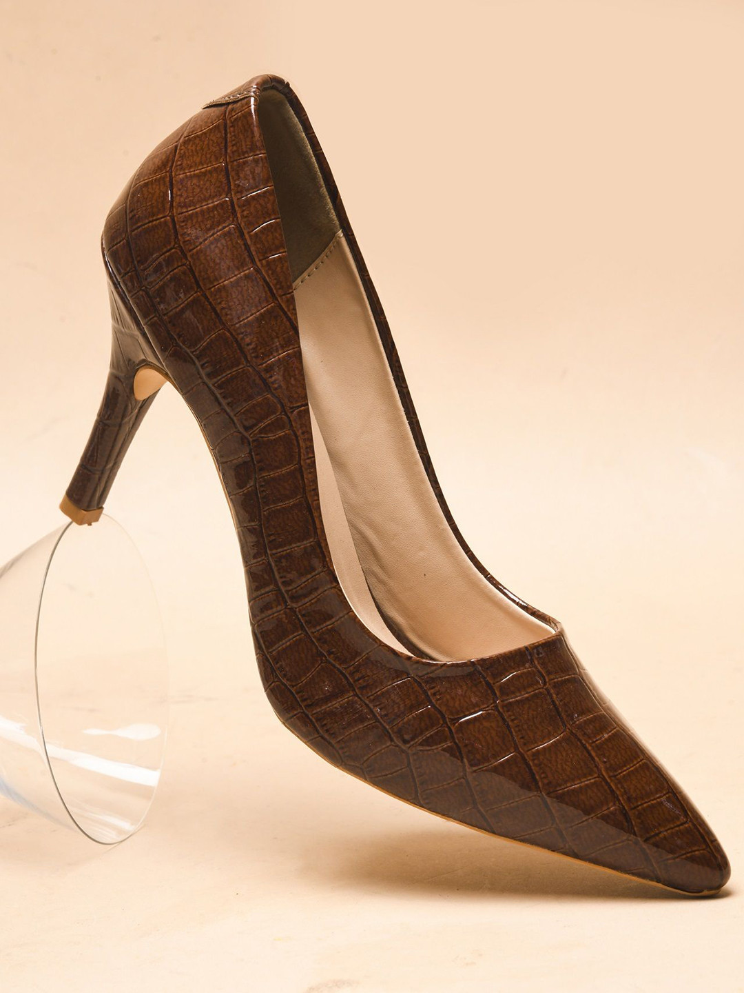 THE WHITE POLE Women Closed Back Stiletto Heels