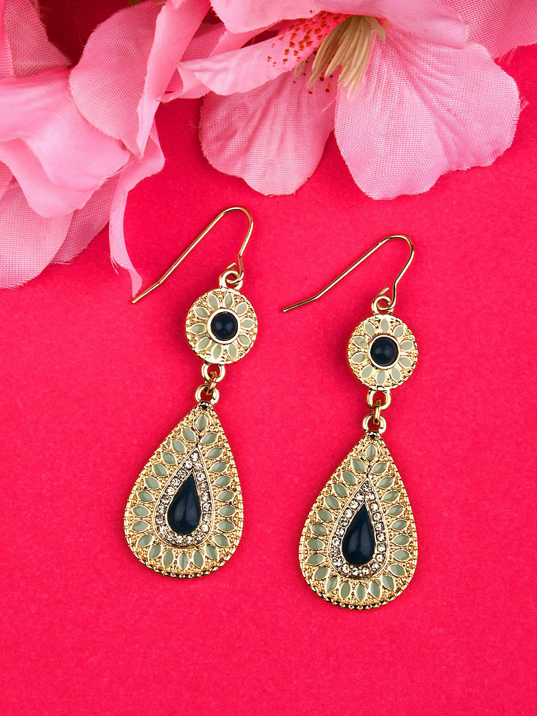 Kalakrith Milano Enamel Drop Earrings