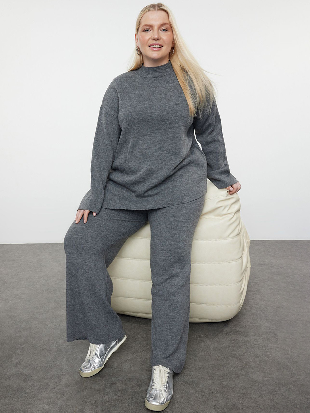Trendyol Sweater With Trouser Co-Ords