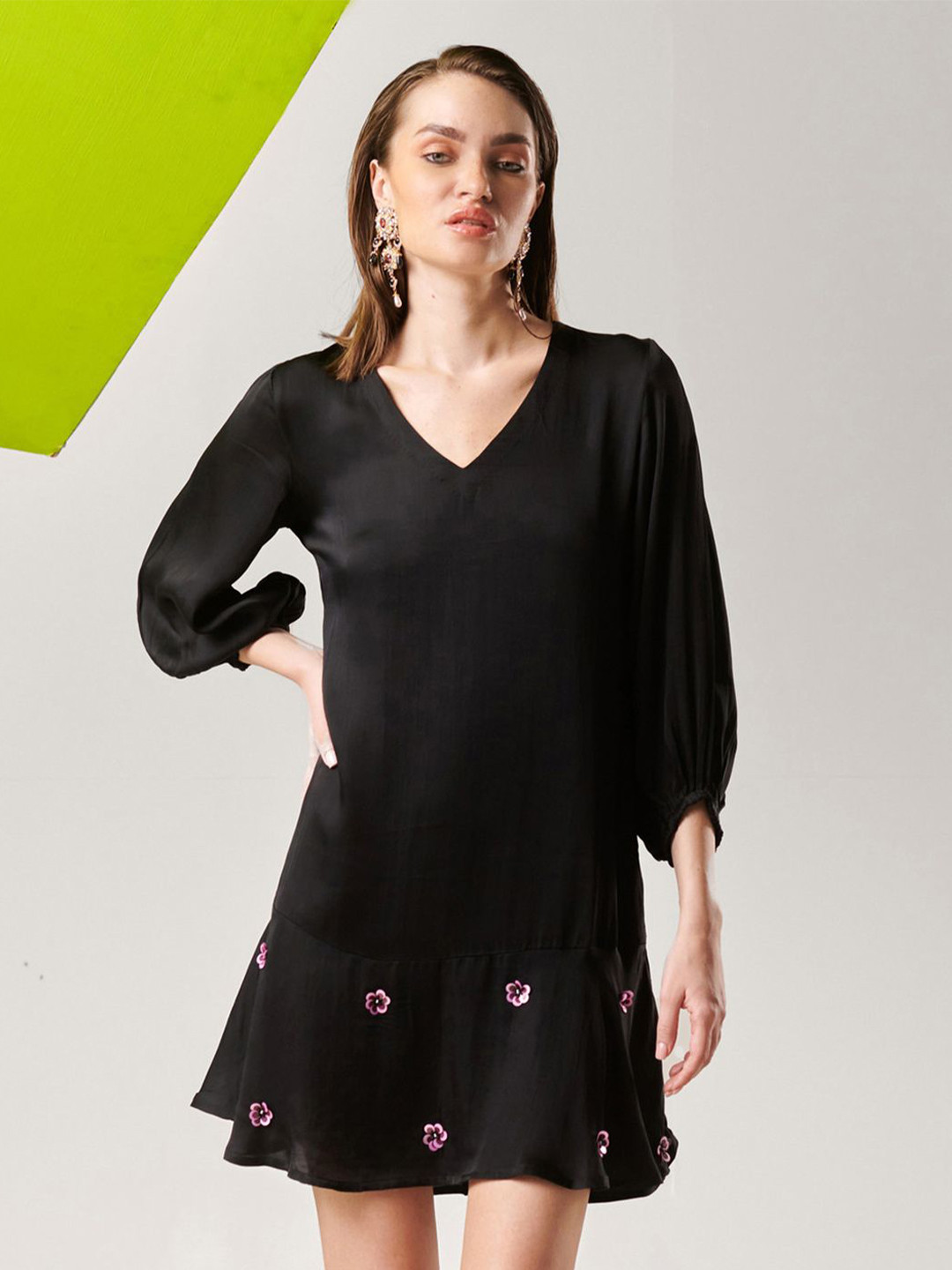 Midsummer A-Line Mini Dress