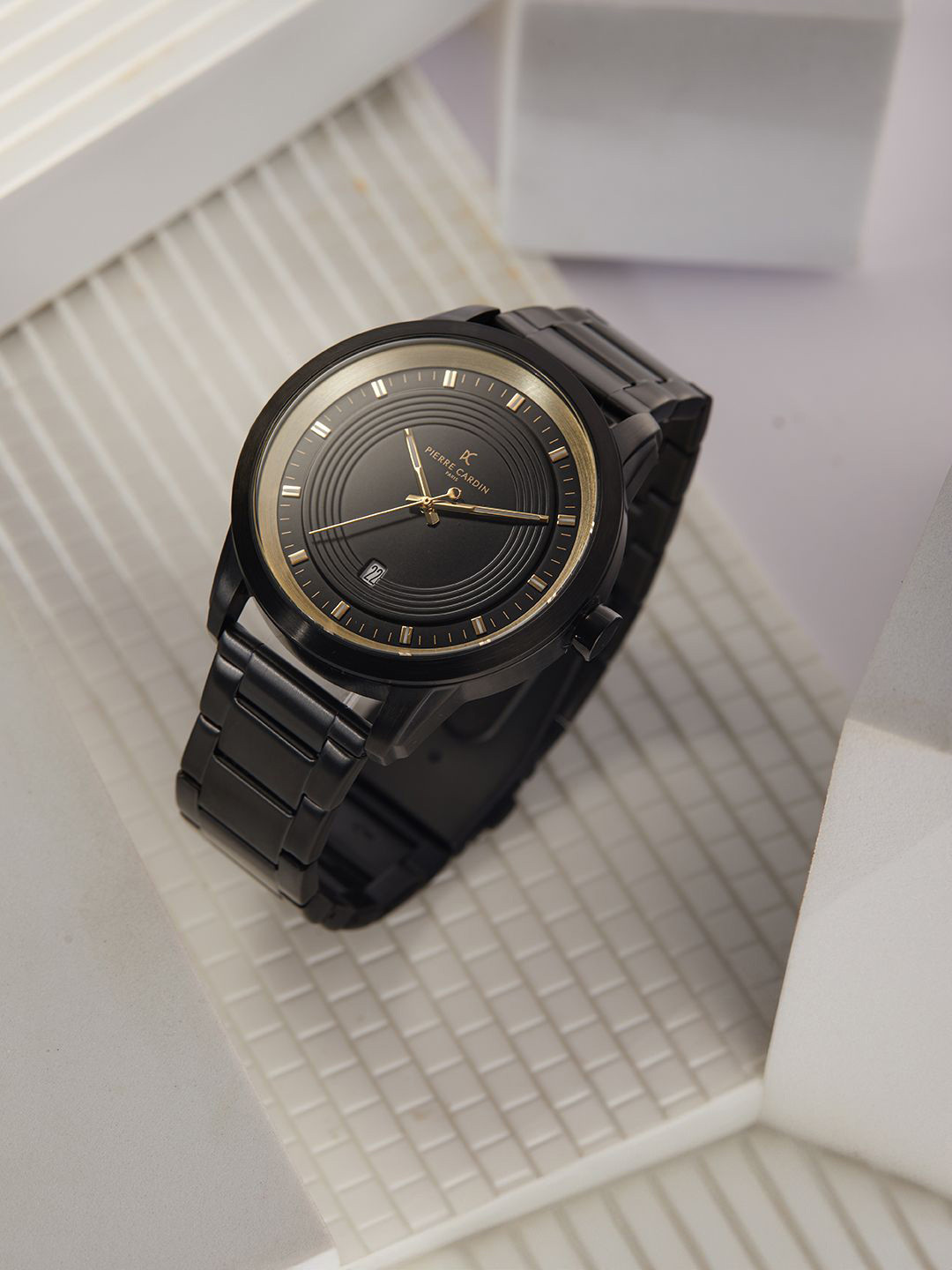 pierre cardin Men Dial & Stainless Steel Straps Analogue Watch CCP.5026