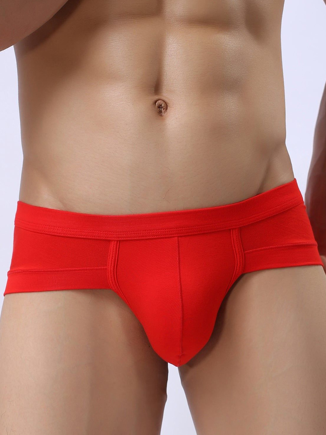 PANTEAZY Men Mid-Rise Basic Brief - FDKGCL-OR-SM06-S-R