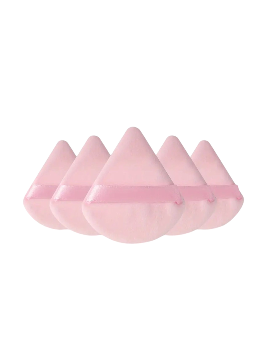 Facejewel Set Of 5 Triangle Shaped Makeup Puffs