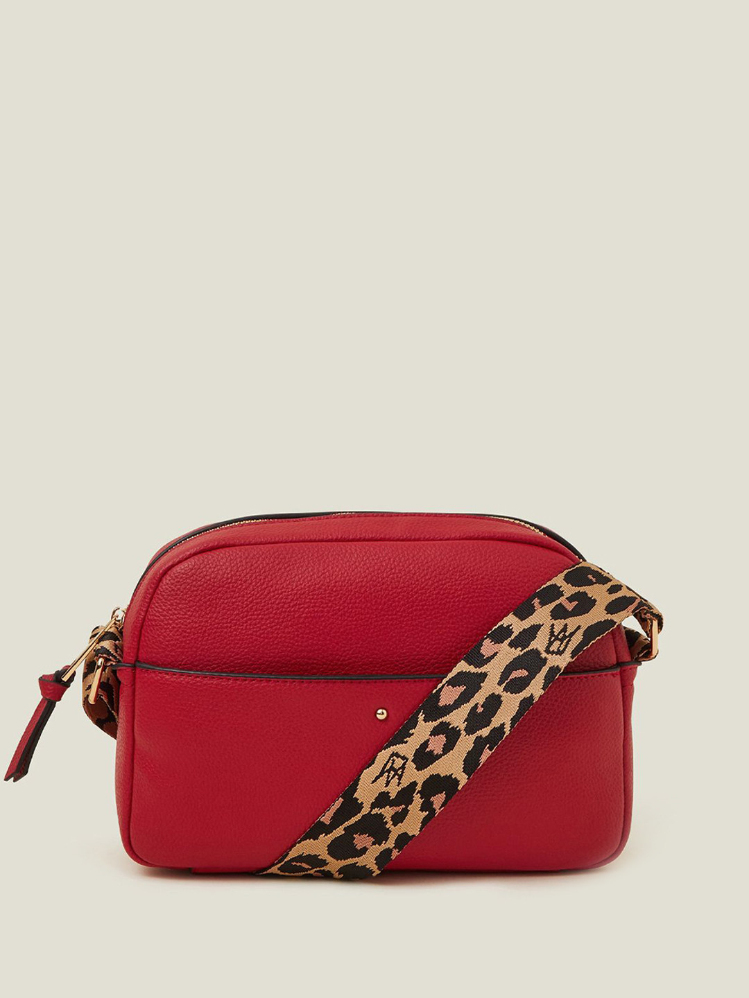 Accessorize Women Webbing Curved Camera Sling Bag