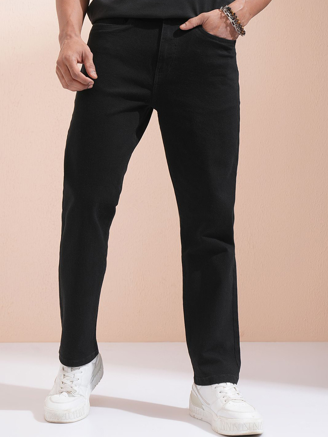 HIGHLANDER Men Straight Fit Stretchable Jeans