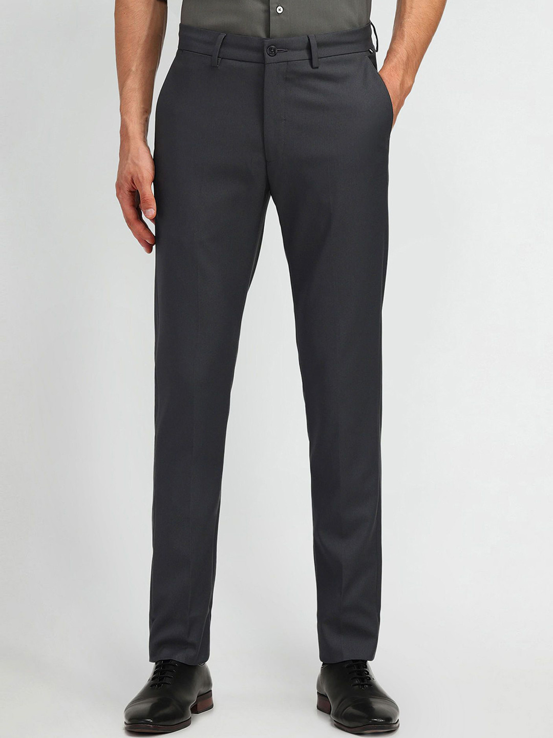 Arrow New York Men Urban Slim Slim Fit Trousers