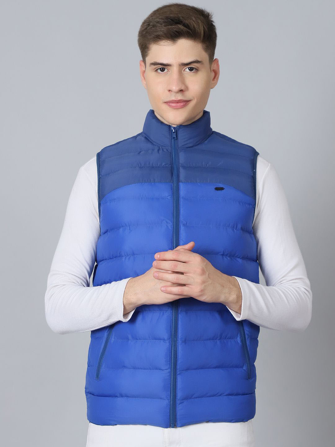 HOUSE OF VEDAS Men Lightweight Bomber Jacket