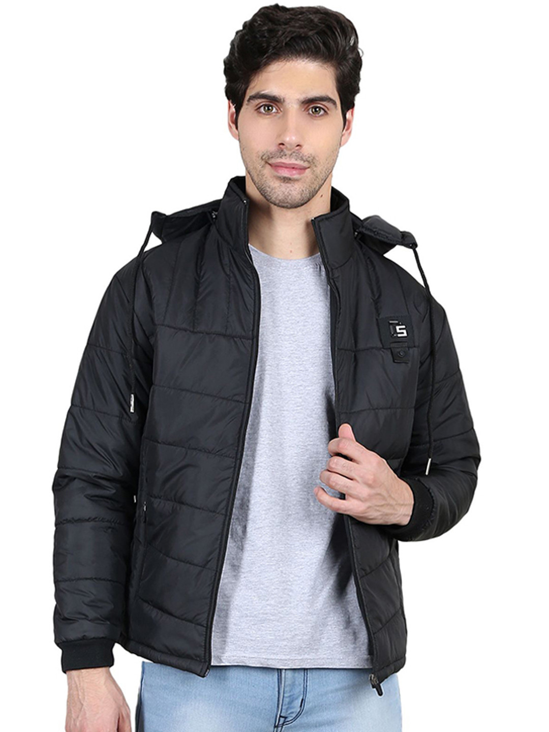 BARSTOW Men Camouflage Lightweight Rapid-Dry Quilted Jacket
