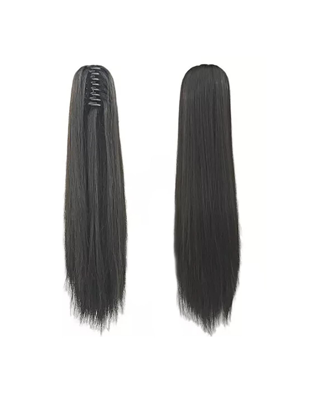 D-Divine Claw Clip Hair Straight Extension - Black