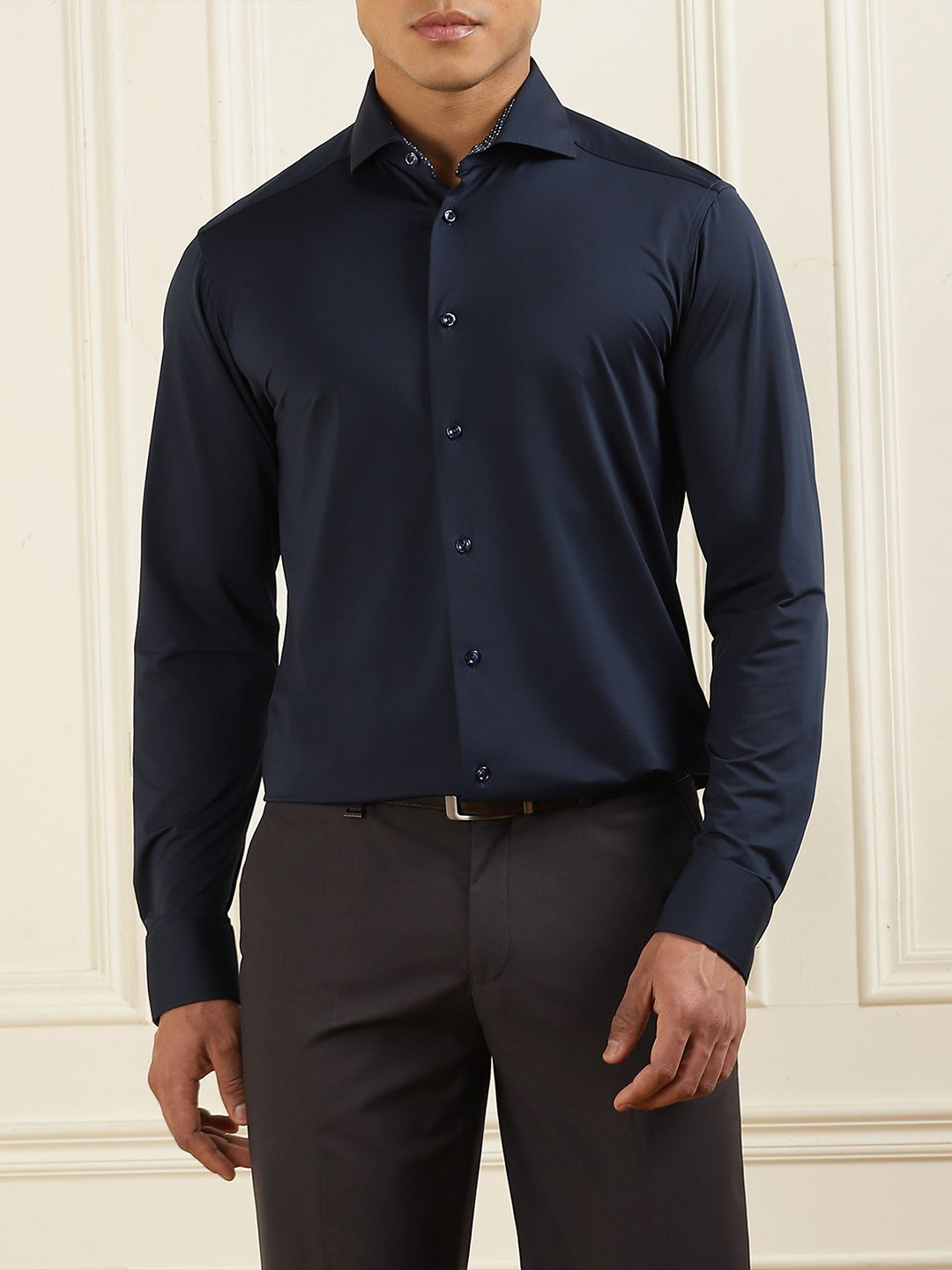 Eton Men Slim Fit Opaque Formal Shirt