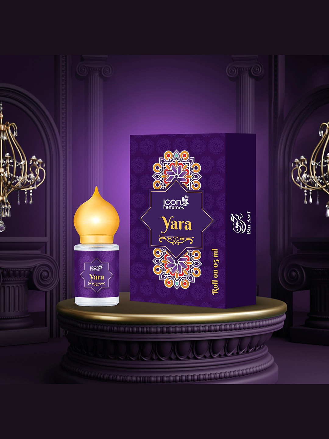 BinAwf Icon Yara Long Lasting Attar - 5 ml