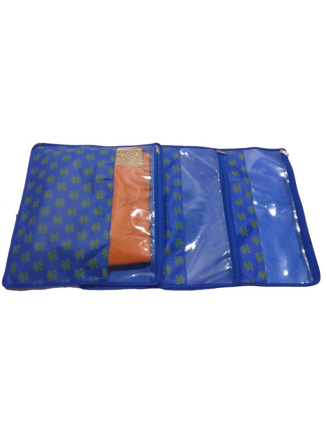 prettykrafts Blue Set of 3 Regular Drawer Organiser Organisers