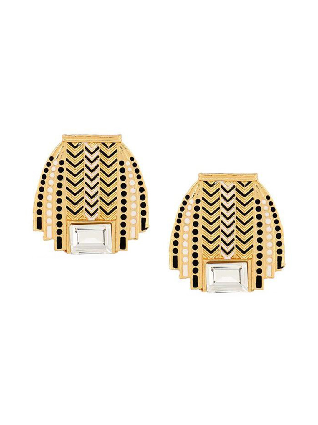 VALLIYAN BY NITYA Contemporary Studs Earrings