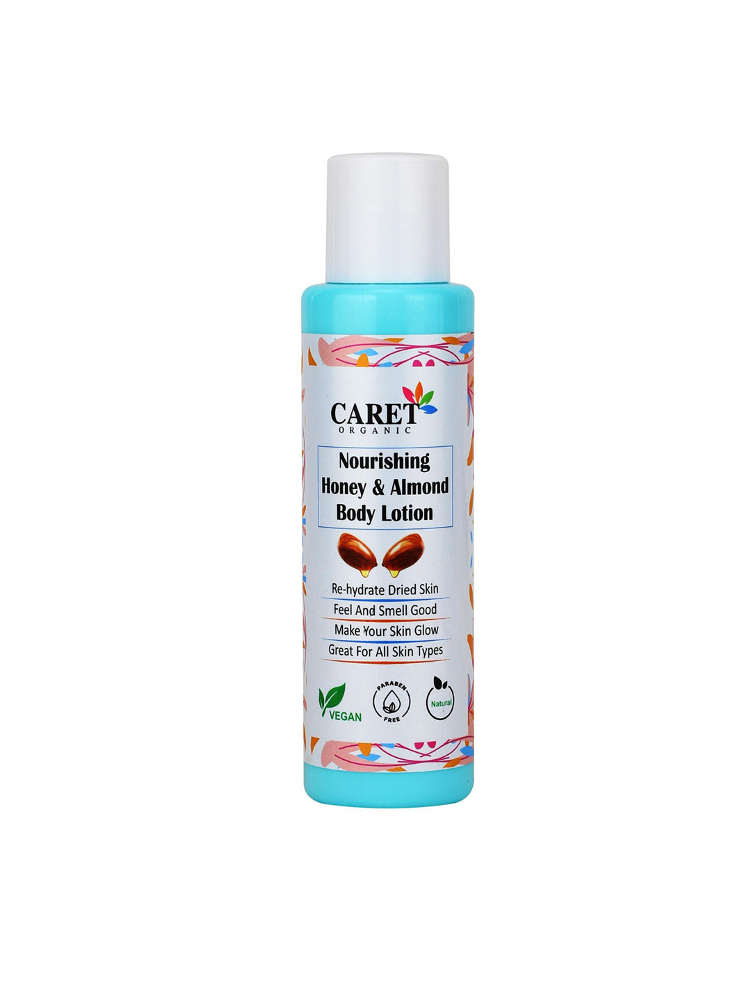 CARET ORGANIC Honey & Almond Body Lotion - 100 ml