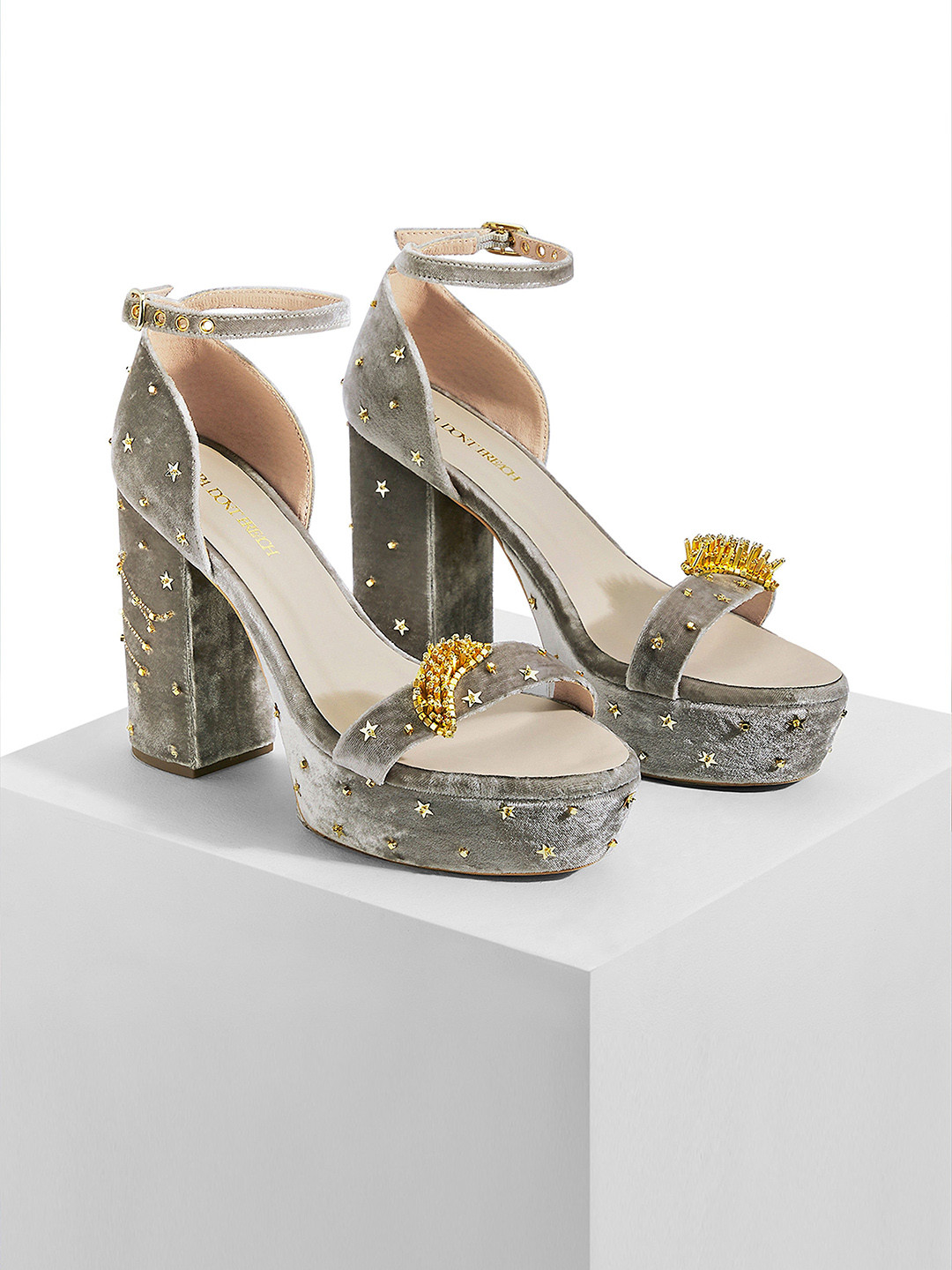 Papa Don't Preach Velvet Block with