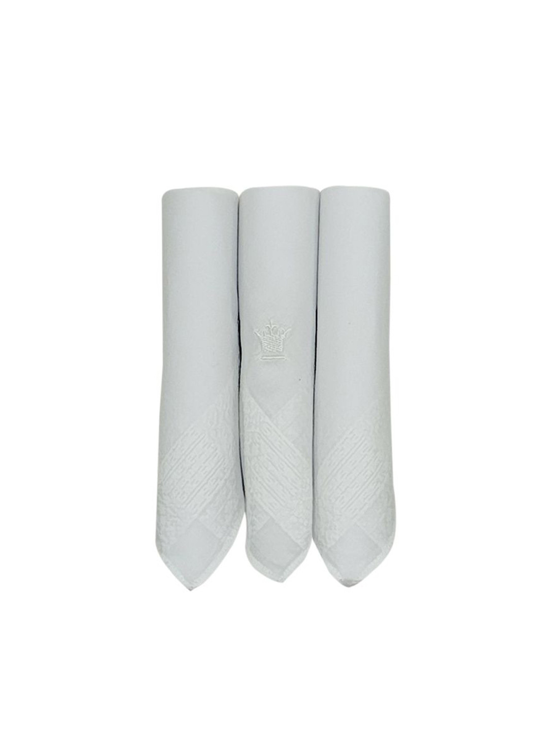 Louis Philippe Men Pack Of 3 Cotton Handkerchief