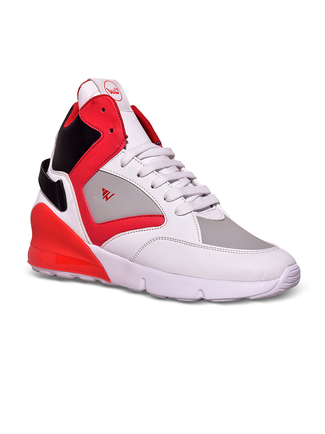 The WestCode Men PU High-Top Sneakers