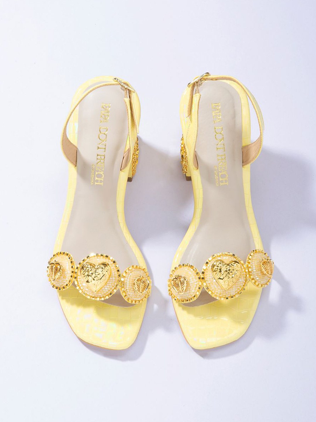 Papa Don't Preach Women Open Toe Heels