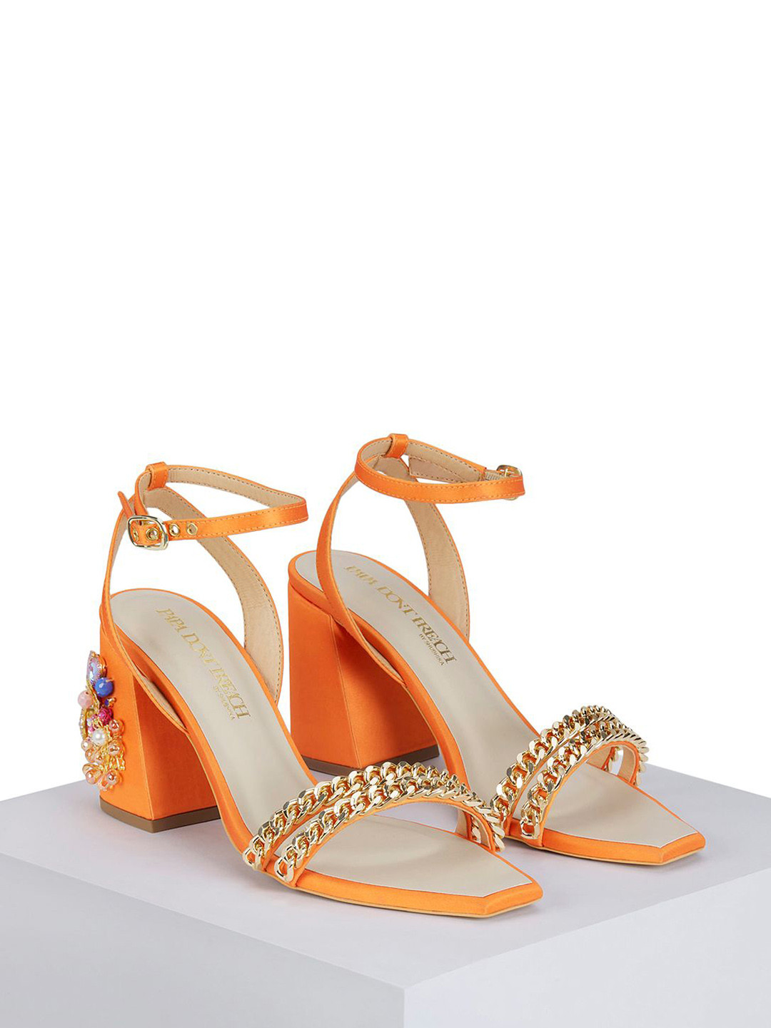 Papa Don't Preach Block Sandals