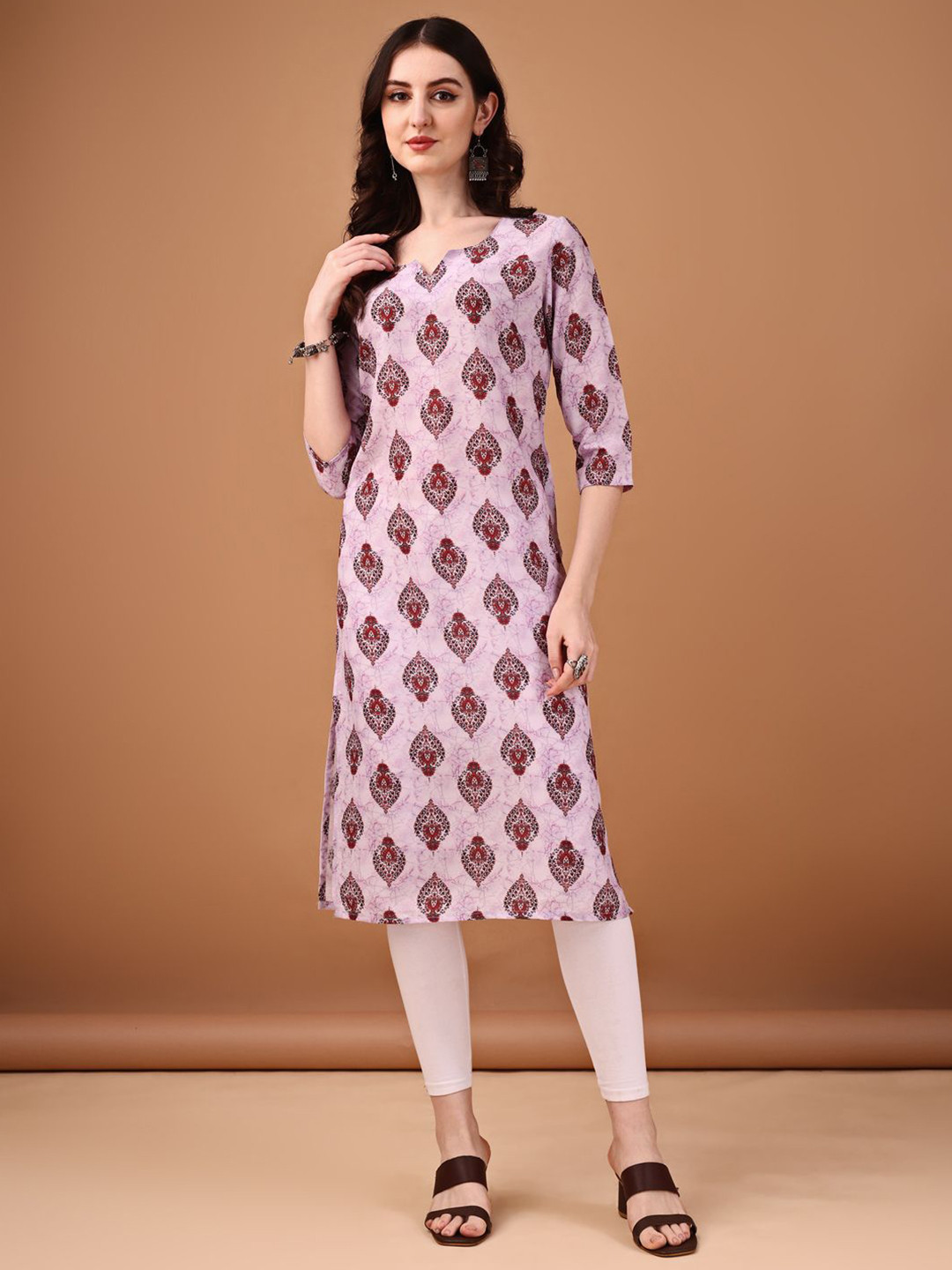 Anouk Rustic Women Ethnic Motifs Printed Kurta