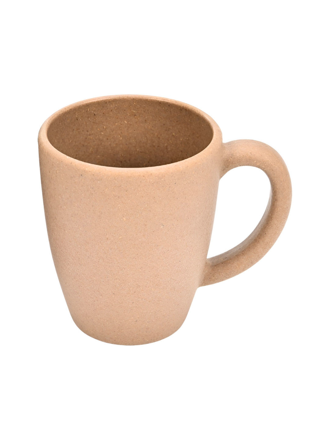 eha Diamond Beige Textured Biocomposite Microwave Safe Mug-300ml