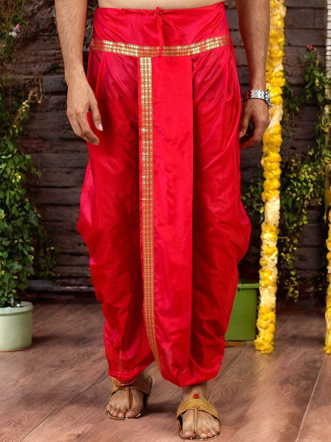 TATTVA Men Ready To Wear Dhotis with Shalya